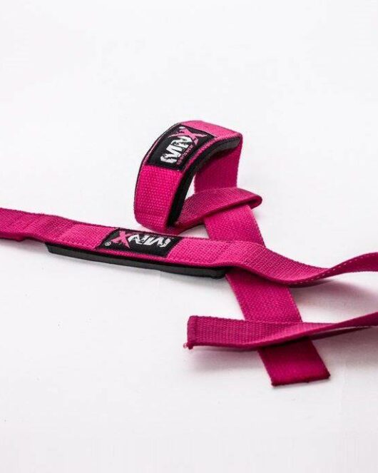 MNX Lifting straps, rosa