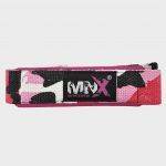 MNX Lifting straps CAMO look, rosa