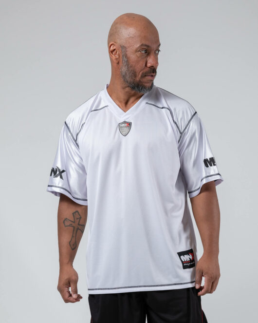Maglia da football MNX, bianco