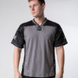 Cotton football jersey, grey
