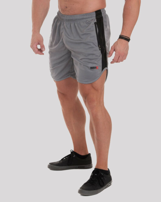 MNX Men's fitness shorts, grey