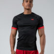 Men's performance T-shirt, black