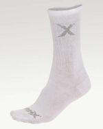 MNX Unisex Cotton socks "X", White