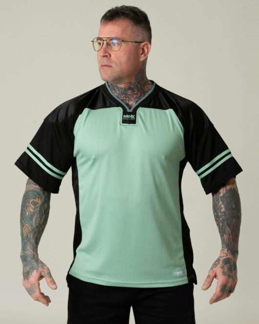 MNX Football jersey 2.0, mint green