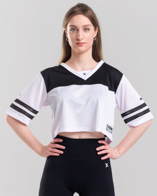 MNX Women's cropped Jersey Miami, white