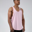 MNX Classic stringer tank top 02, light pink