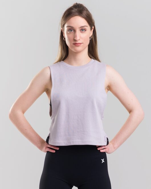 MNX Women's sleeveless Top, lilac