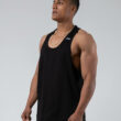 MNX Classic stringer tank top 02, black