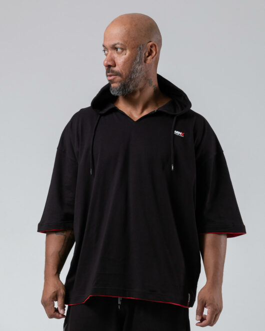 MNX Extra Hooded T-shirt, black