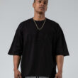 MNX Extra T-shirt embossed, black