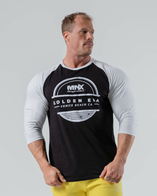 MNX Raglan Top Golden Era, black