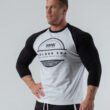 MNX Raglan Top Golden Era, white