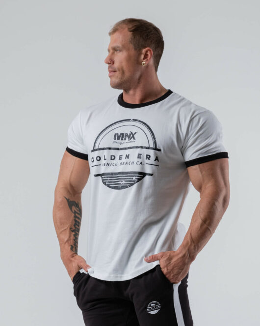 MNX classic T-shirt Golden Era, white