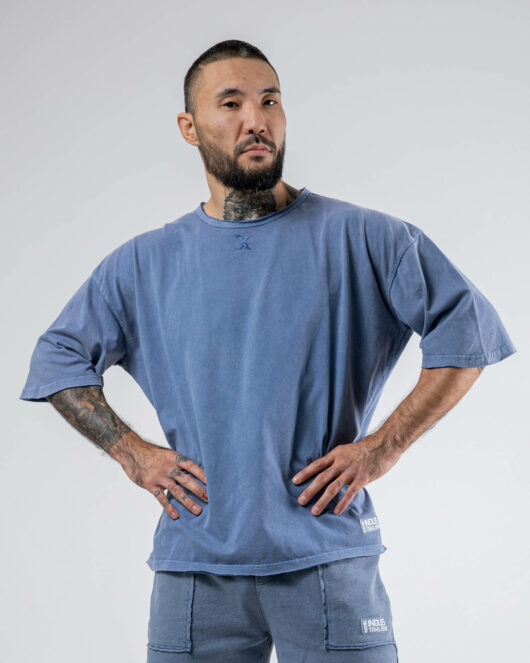 MNX Extra T-shirt Industrial, navy blue