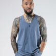 MNX Stringer tank top Industrial, navy blue