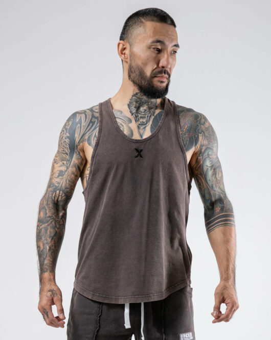 MNX Stringer tank top Industrial, bronze
