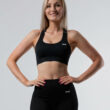 MNX Women's seamless sport bra Glam, black