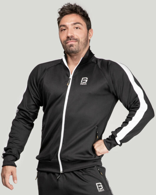 BOS Men's track jacket, black