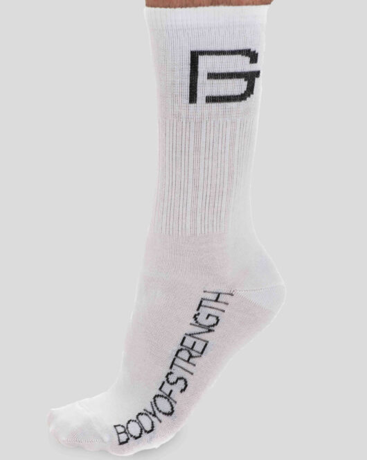 BOS classic socks, white