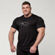 BOS cotton T-shirt Black on Black