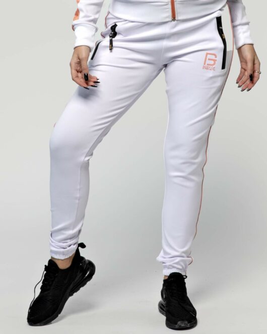 BOS Women's track pants, white