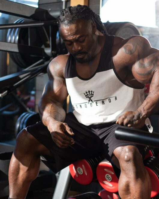 CQR Stringer tank top, white