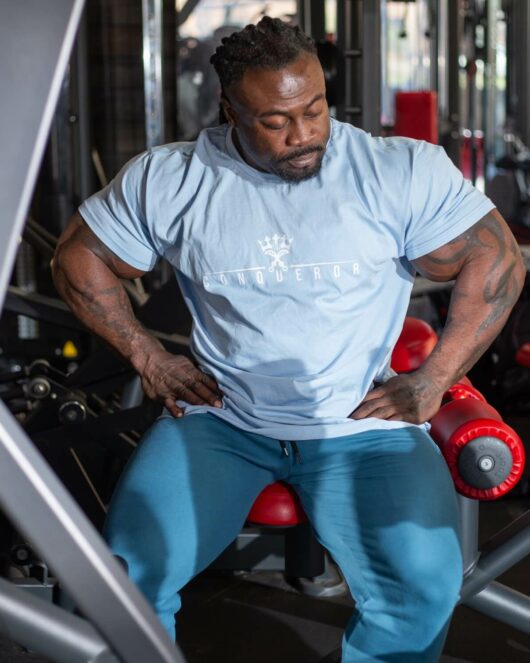 CQR Classic t-shirt, sky blue