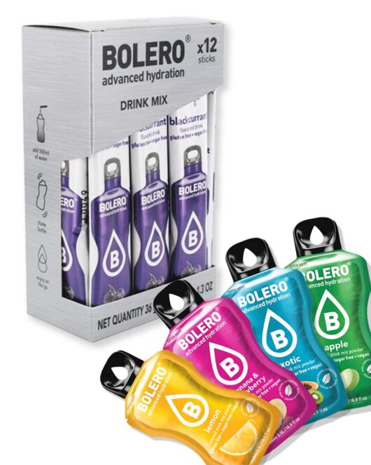 Bolero MIX&GO Classic, 12x3g (individual flavours)