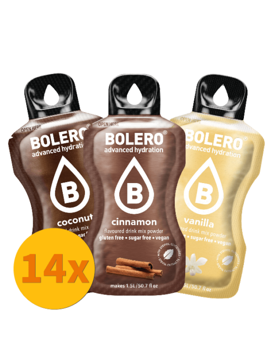 Bolero BAKERY MIX, 14 flavours