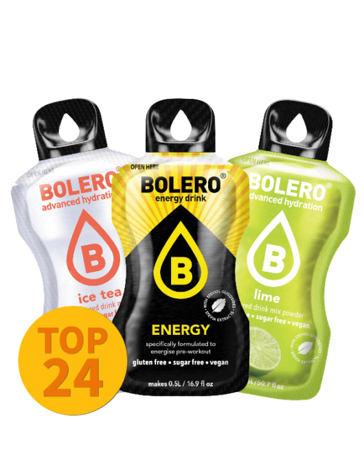 Bolero BEST SELLERS, 24 flavours