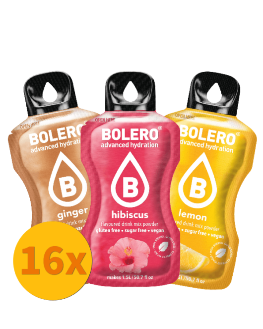 Bolero WINTER MIX, 16 flavours