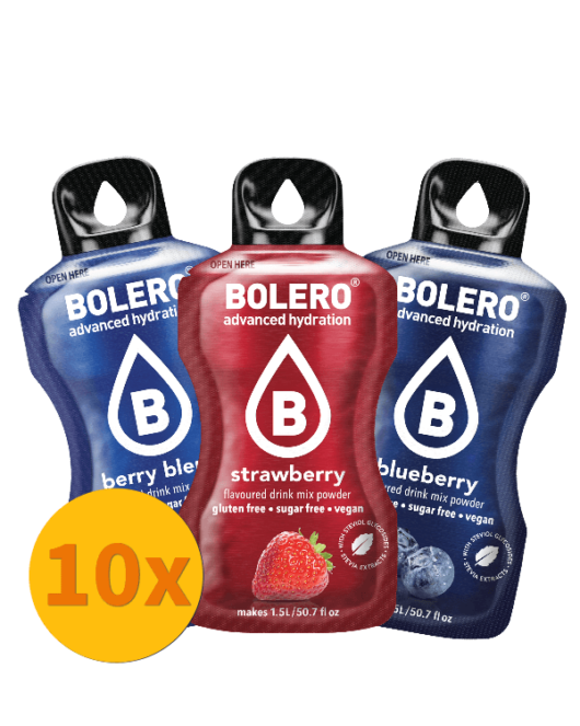 Bolero BERRY MIX, 10 flavours