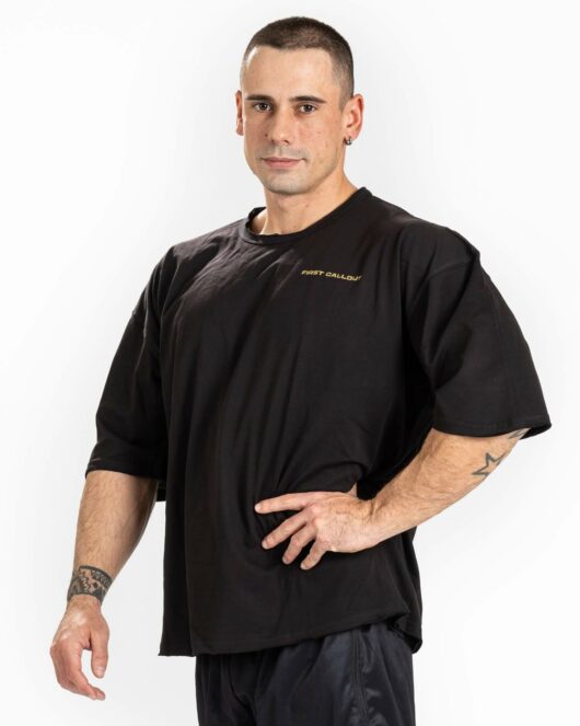 First CallOut Oversized t-shirt, black