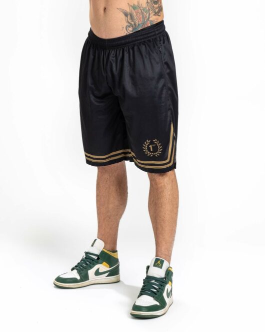 First CallOut Mesh basketball shorts, black