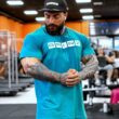 T-shirt GAINZ, blue
