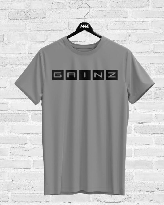T-shirt GAINZ, grey