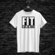 T-shirt FIT (F#CK I'M TIRED), white