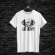 T-shirt LIFT HEAVY, white