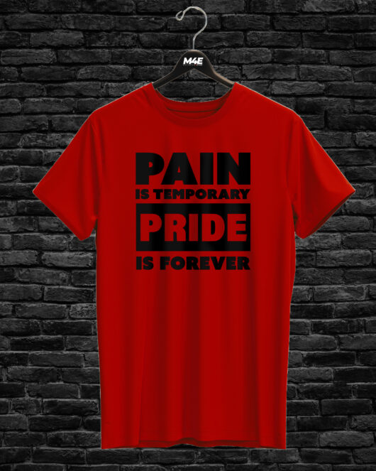 T-shirt PRIDE, red