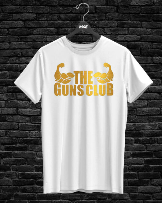 T-shirt THE GUNS CLUB, white