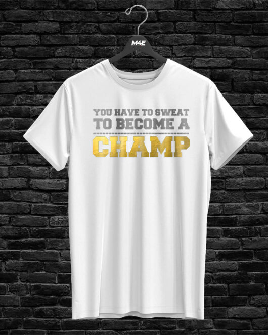T-shirt CHAMP, white