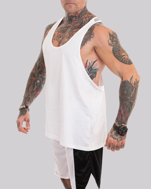 Muscular stringer tank top #02