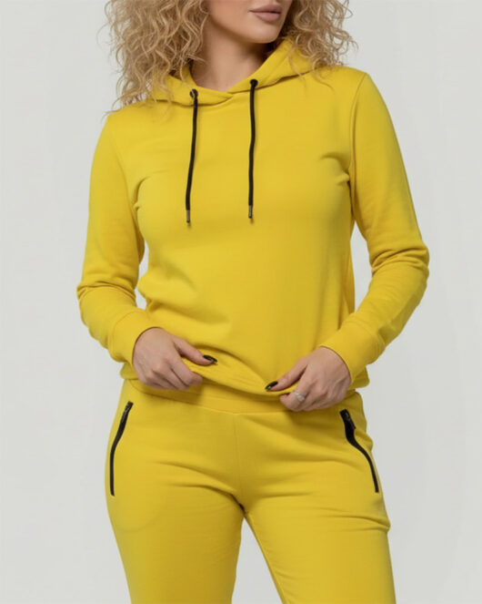 WOMENS CROPPED HOODIE